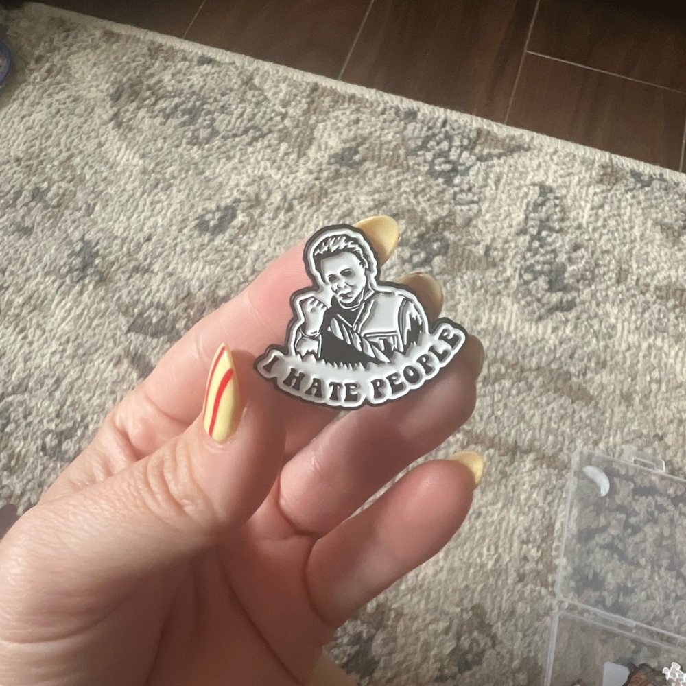 Michael Meyers enamel pin
